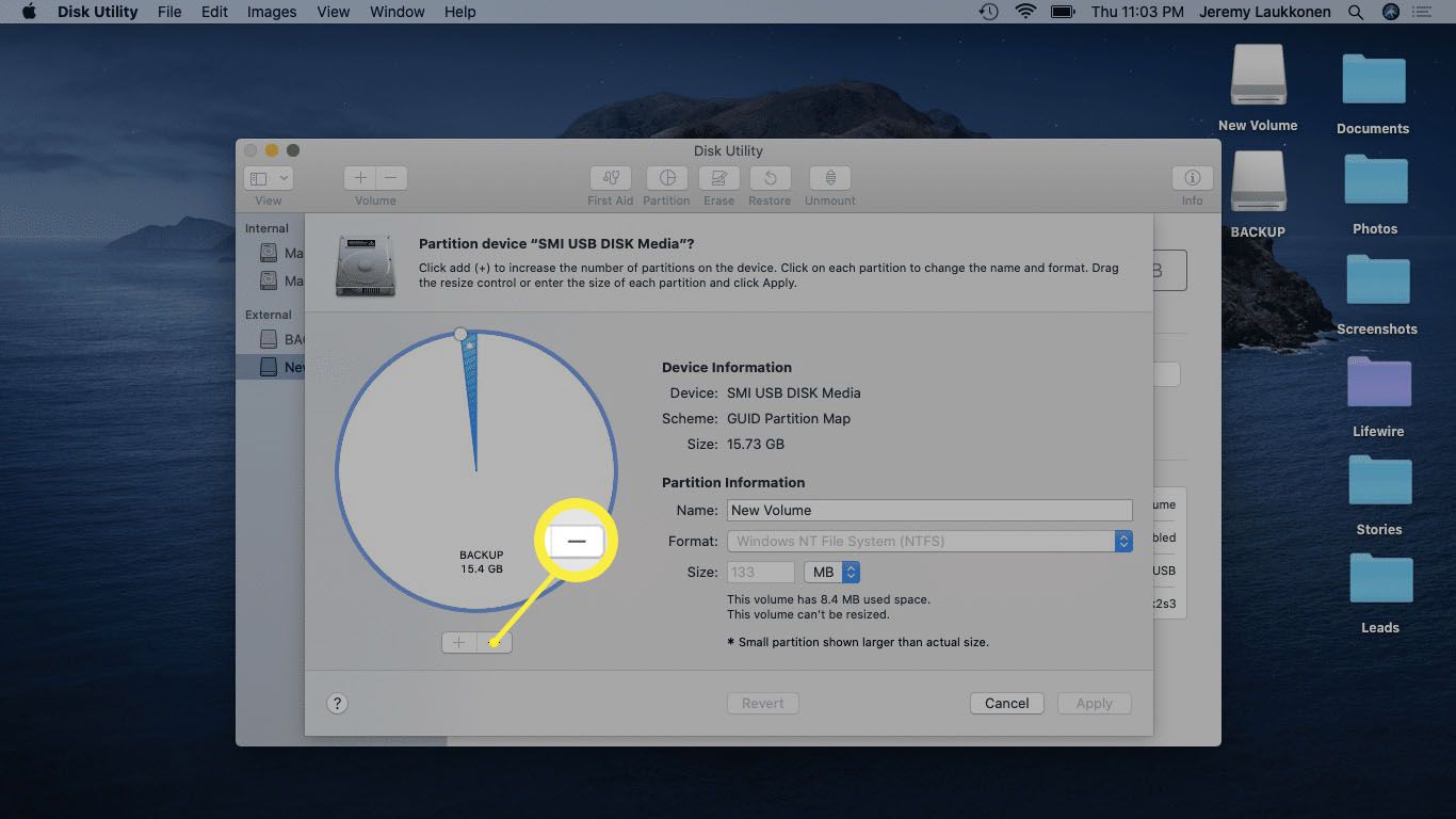 disk utility format for mac